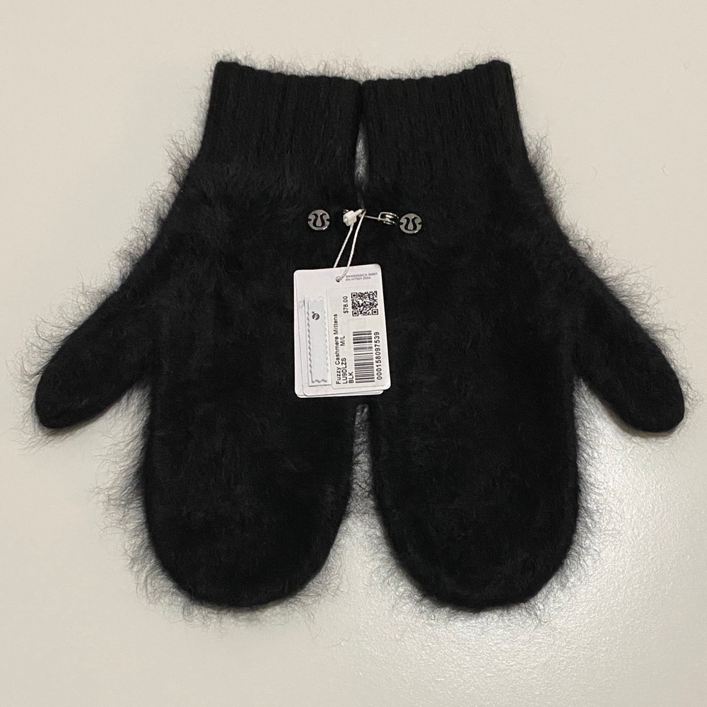 Lululemon - Fuzzy Cashmere Mittens - NWT